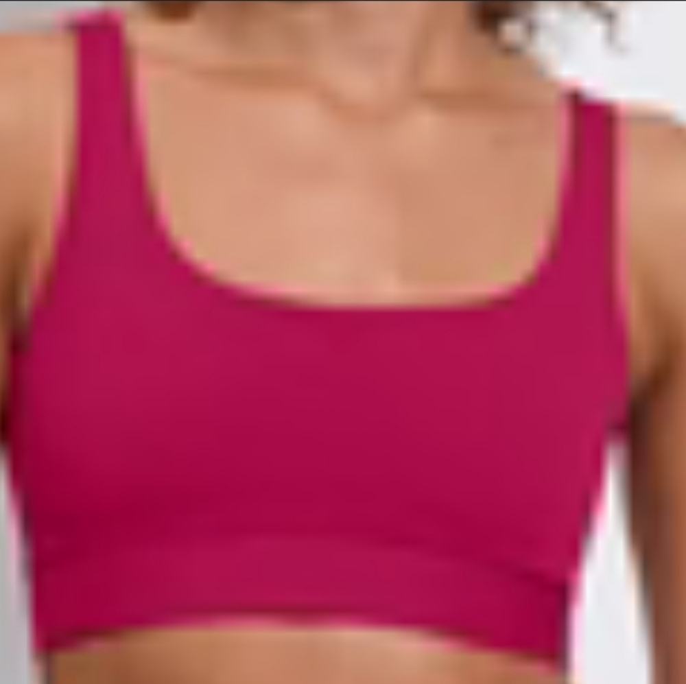 LEFT ON FRIDAY DOUBLE SCOOP BIKINI TOP. /SIZE:XSMALL